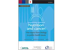 Symposium international « Nutrition et cancer »  INCa - Aviesan - NACRe 2013