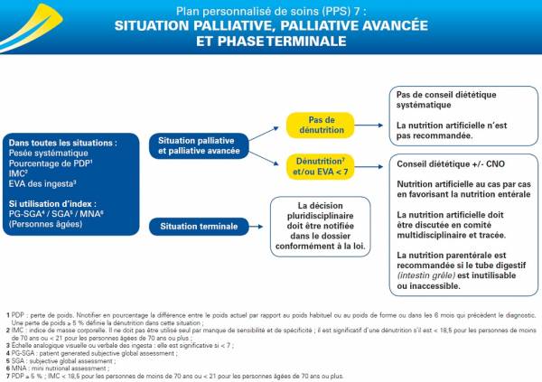 PPS 7 : situation palliative, palliative avancée et phase terminale